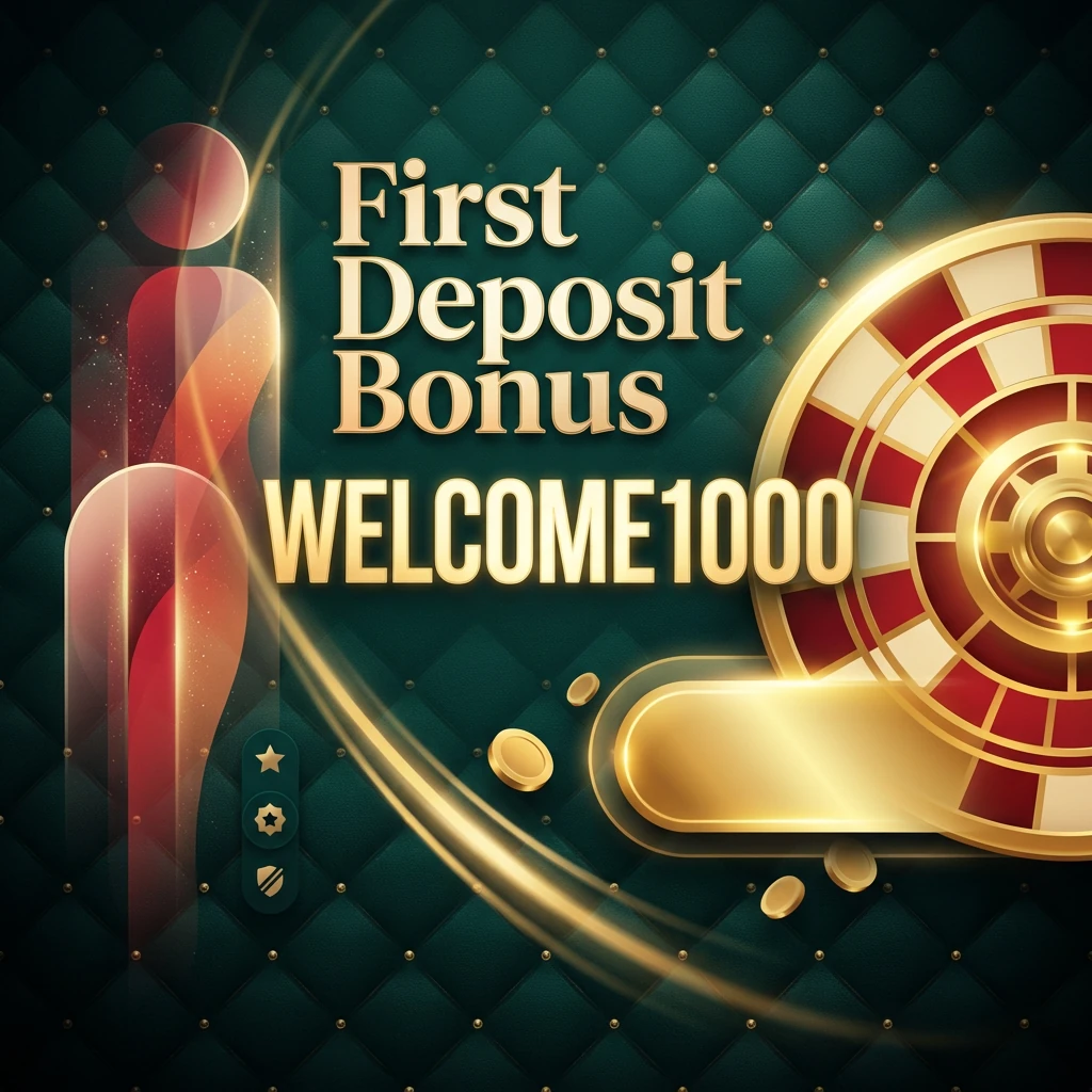 First Deposit Bonus WELCOME1000
